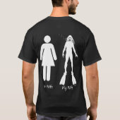 Jouw vrouw mijn vrouw t-shirt (Achterkant)