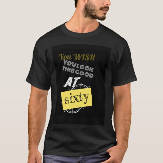 JOUW WENS 60 T-SHIRT (Voorkant)