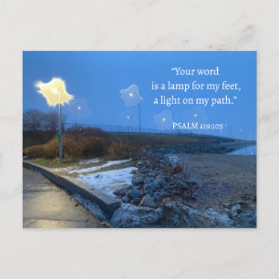 "Jouw woord is een lamp voor mijn voeten Inspirere Briefkaart
