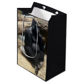 JOUWE Grote GORILLA Cadeautas (Voorkant Gekanteld)