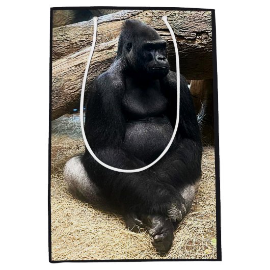JOUWE Grote GORILLA Cadeautas (Voorkant)
