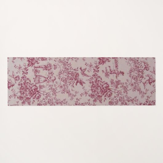 Jouy-doek Yogamat (Achterkant (horizontaal))