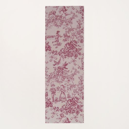 Jouy-doek Yogamat (Achterkant)