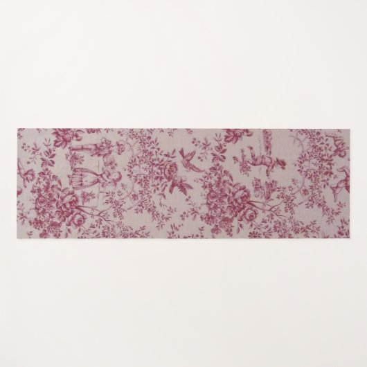 Jouy-doek Yogamat (Voorkant (horizontaal))