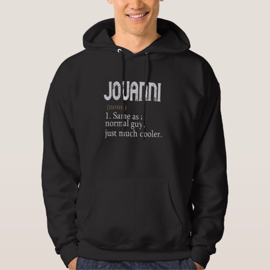 JOVANNI hetzelfde als een normale man gewoon veel Hoodie (Voorkant)