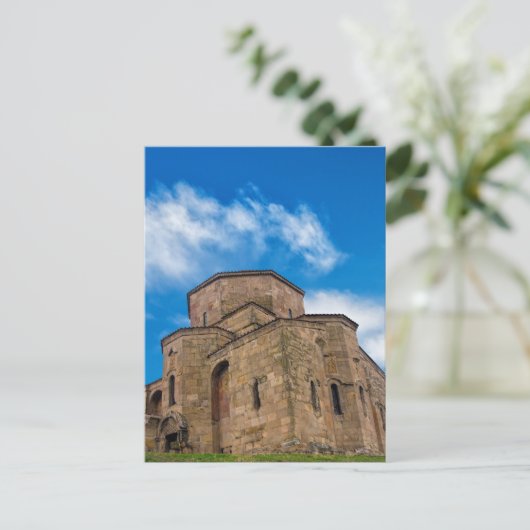 Jovariklooster Georgië Briefkaart (Staand voorkant)