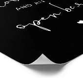 JOVI Black Alles wat u nodig hebt is liefde en ope Poster (Hoek)