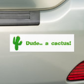 Jovi Cactus Bumpersticker (Op auto)