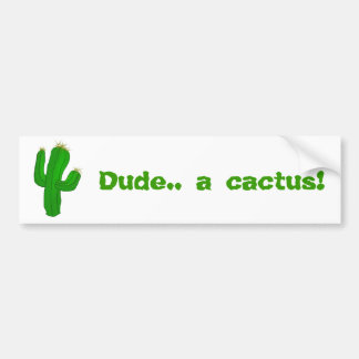Jovi Cactus Bumpersticker