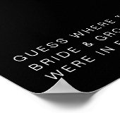 JOVI Edgy Black Modern, waar hebben ze getekend Poster (Hoek)