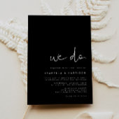 JOVI Modern minimalistisch, eenvoudig zwart-wit Kaart