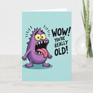 Joviaale Paarse Monster Kaart