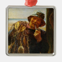Jovial Fisherman (door Frederick Morgan)