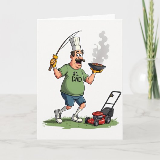 Joviale Vaderdag Chef Kaart (Voorkant)