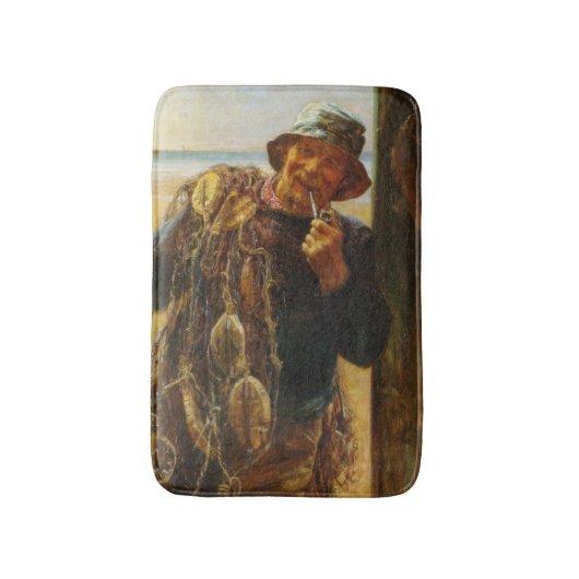 Joviale Visser (door Frederick Morgan) Badmat (Voorkant Verticaal)
