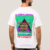 JOVIAN MOONTROPOLIS/PARROT CLOTHING LTD. T-SHIRT (Achterkant)