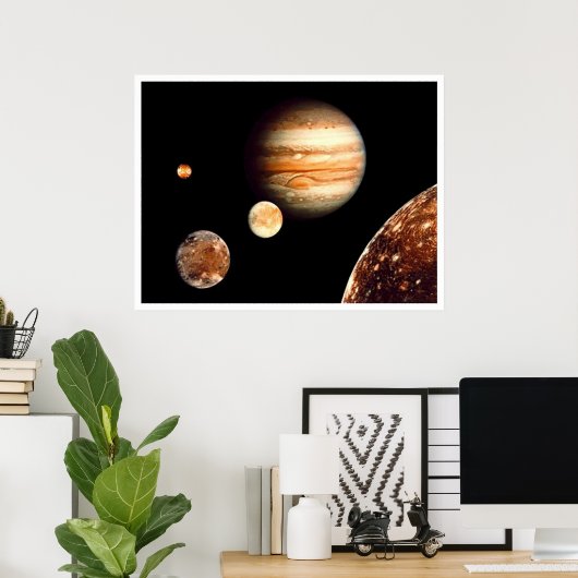 Jovian System Poster (Thuiskantoor)