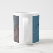 Jovian Trojans Asteroïden. Grote Koffiekop (Achterkant)