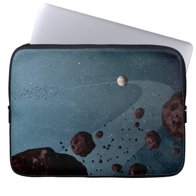 Jovian Trojans Asteroïden. Laptop Sleeve (Voorkant)