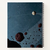 Jovian Trojans Asteroïden. Notitieboek (Achterkant)