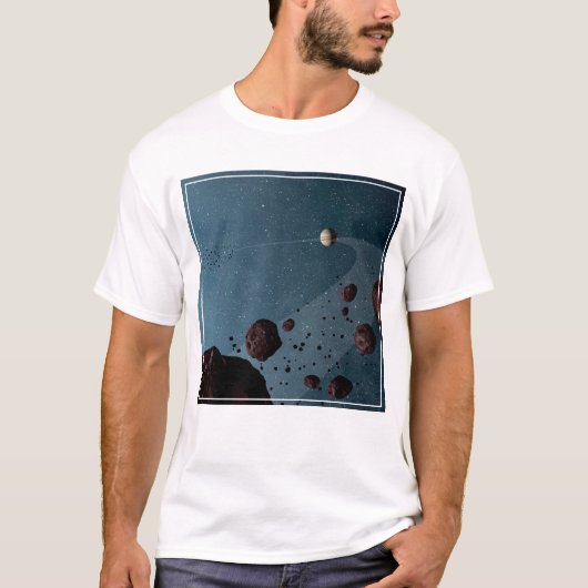 Jovian Trojans Asteroïden. T-shirt (Voorkant)