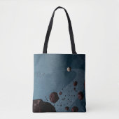 Jovian Trojans Asteroïden. Tote Bag (Voorkant)
