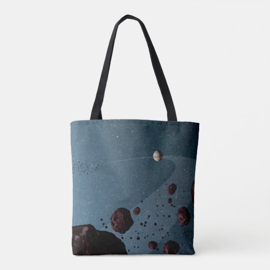 Jovian Trojans Asteroïden. Tote Bag (Achterkant)