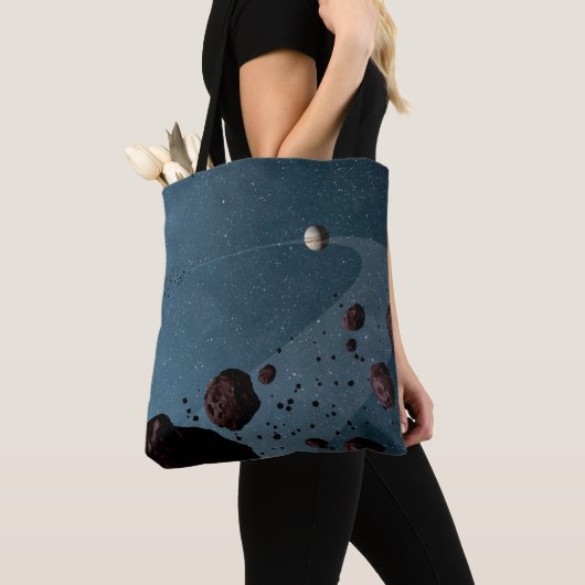 Jovian Trojans Asteroïden. Tote Bag (Dichtbij)