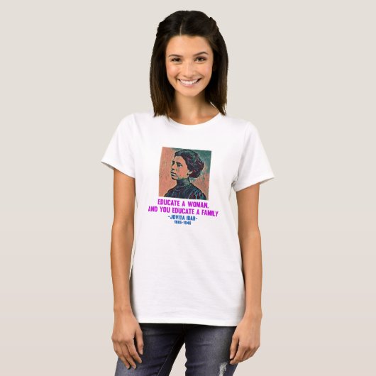 Jovita Idar Quote T-shirt (Voorkant volledig)