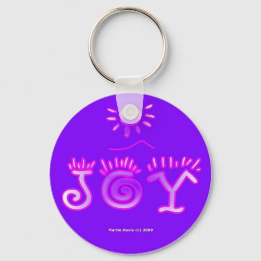 Joy (3a2) Sleutelhanger (Voorkant)