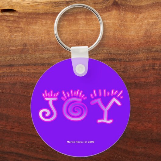 Joy (4a) Sleutelhanger (Voorkant)