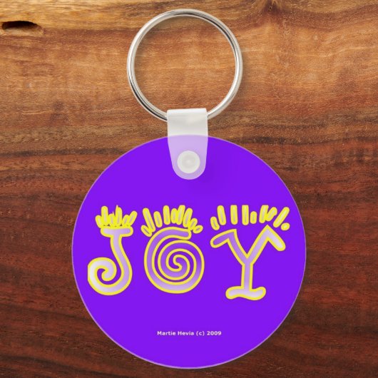 Joy (4b) Sleutelhanger (Voorkant)