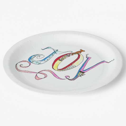 Joy 9" Papier Bord (Gekanteld)