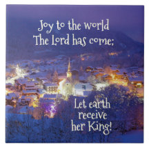 Joy aan de wereld De Heer komt, Kerstman Carol