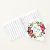 Joy aan de wereld De Heer komt, Kerstmis Notitieboek (Binnen)