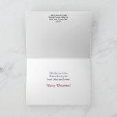 Joy aan de World Winter Willows kerstkaart Feestdagen Kaart (Binnen)