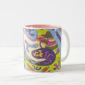 Joy, Abstracte Art Mok (Voorkant rechts)