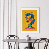 Joy and Happiness Creative Wall Art Poster