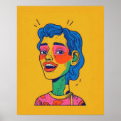 Joy and Happiness Creative Wall Art Poster (Voorkant)