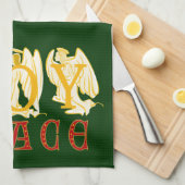 Joy and Peace Angels keukenhanddoek (Quarter Fold)