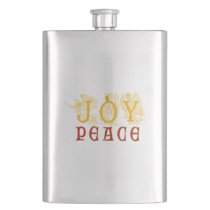 Joy and Peace Flask Heupfles