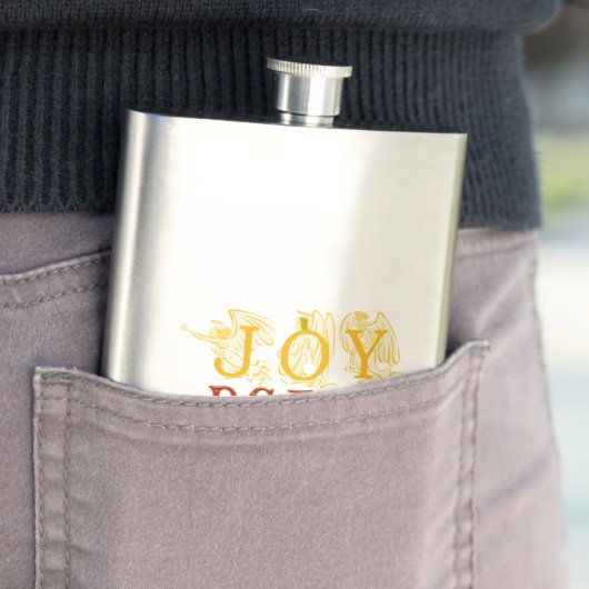 Joy and Peace Flask Heupfles (Voorbeeld)