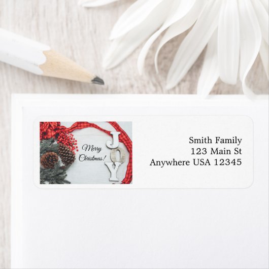 Joy and Ribbon Holiday Collectie Etiket (Insitu)