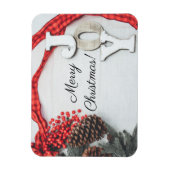 Joy and Ribbon Holiday Collectie Magneet (Verticaal)