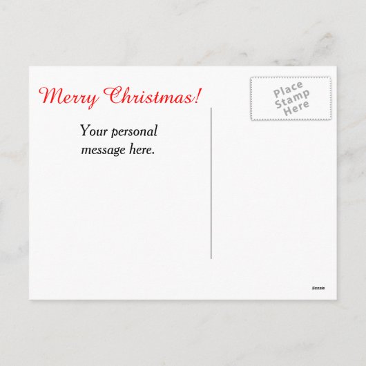  Joy Angel Christmas Feestdagenkaart (Achterkant)