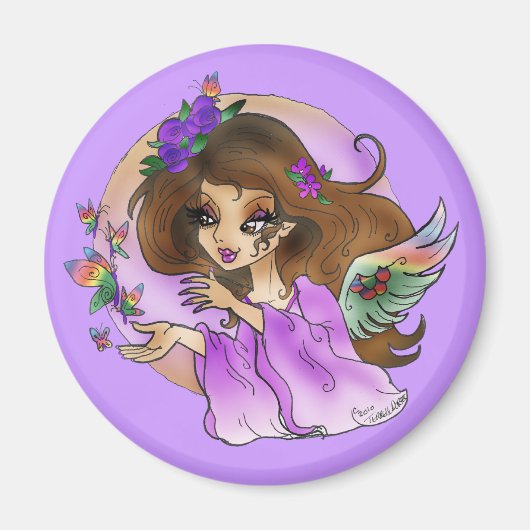 "Joy" Angel Magnet (Voorkant)