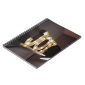 Joy Art Joy Sign Typografisch Afbeelding Word Text Notitieboek (Linkerzijde)