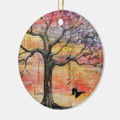 "Joy" Art Ornament (Links)