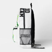 Joy BAG Bedrukte Rugzak (Rechts)