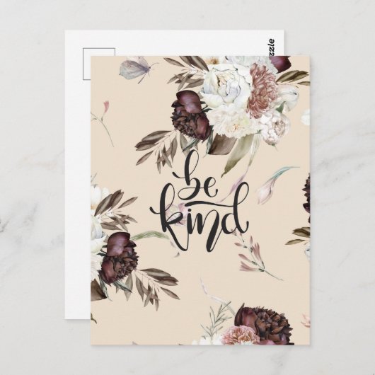 JOY/ be Floral Briefkaart Designer (Voorkant / Achterkant)